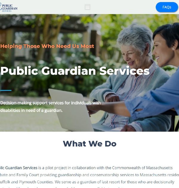 Website design for nonprofit organizations in Boston, South Shore, Quincy MA
